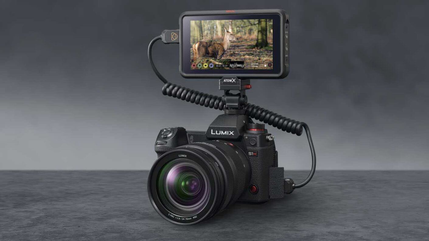 Panasonic Lumix S1H firmware update adds raw video data output via HDMI