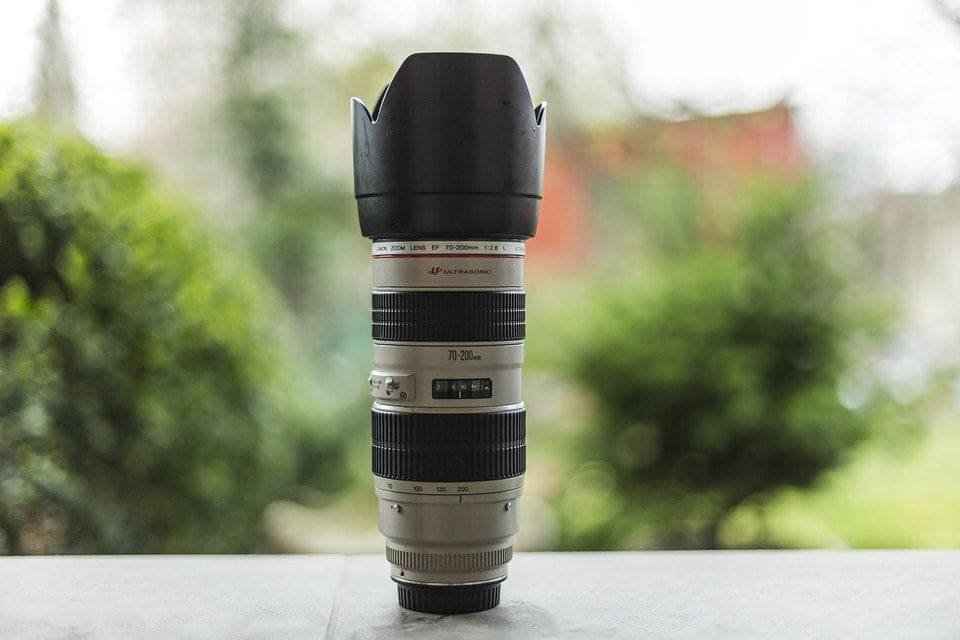 What is a telephoto lens