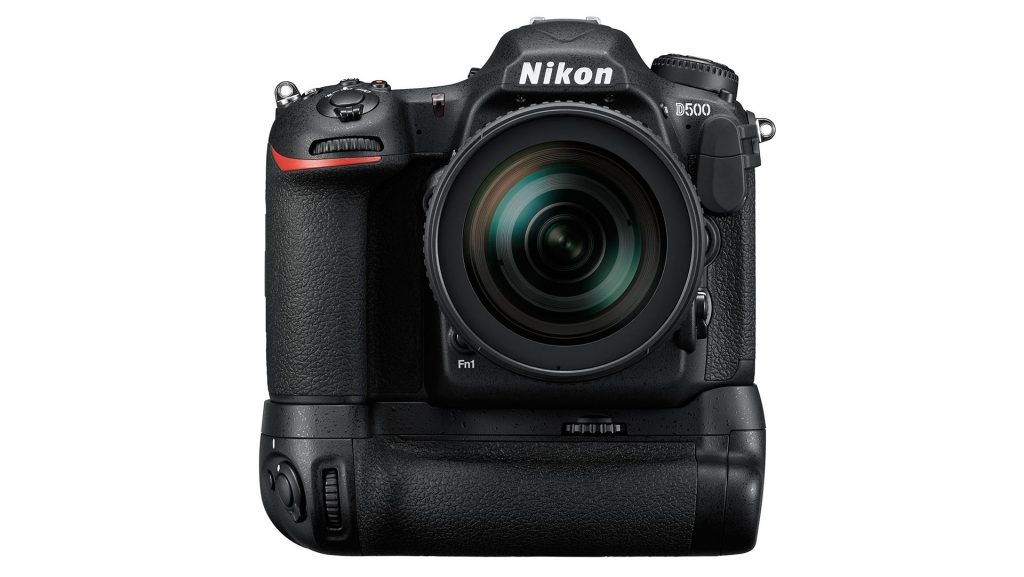Nikon D500 with grip