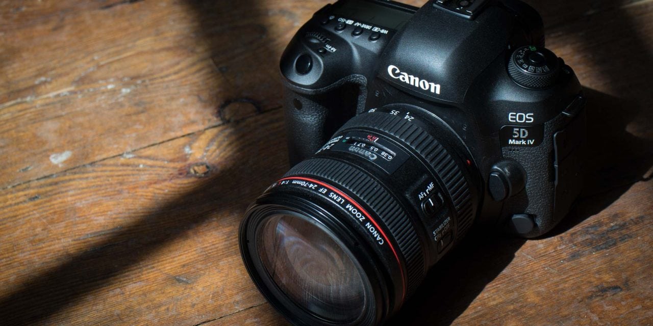 Canon 5D Mark IV front