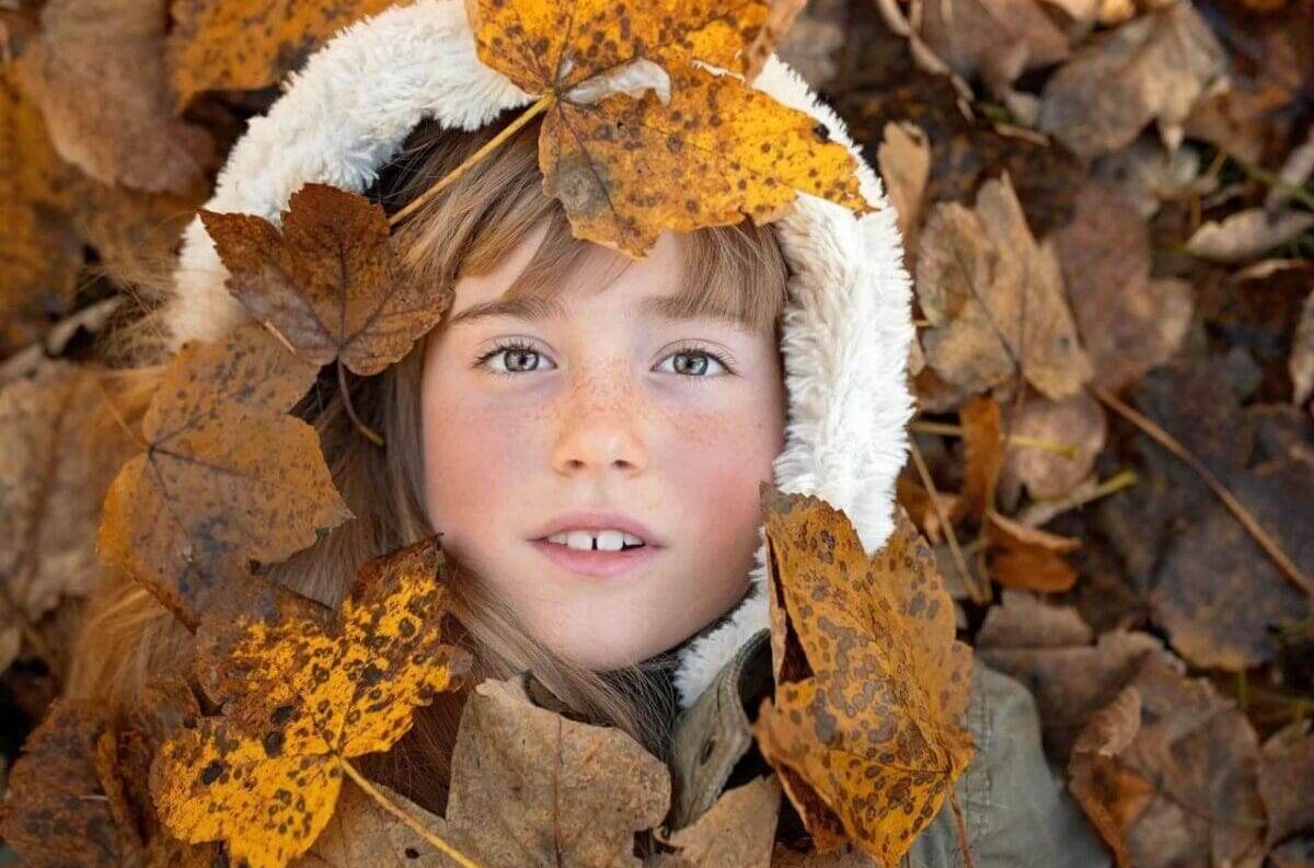 How to edit autumn portraits to boost colour