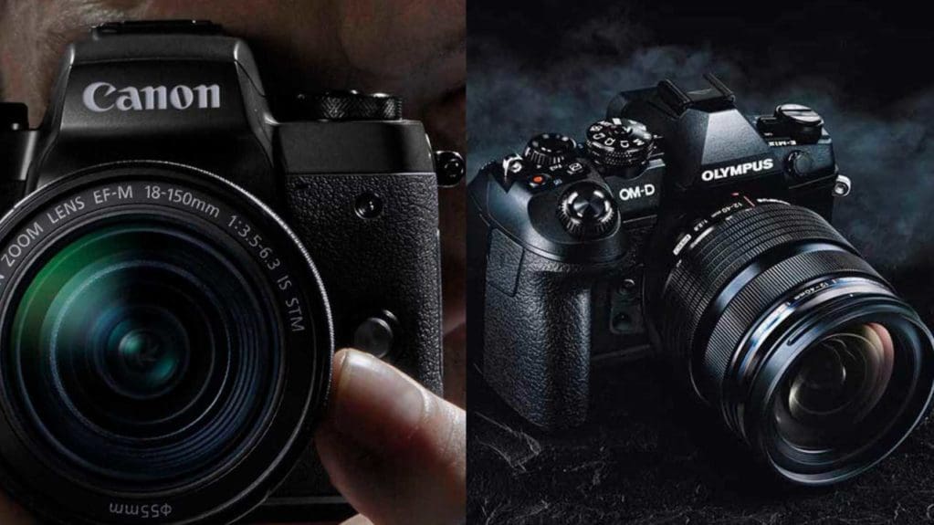 Olympus OMD EM1 Mark II Vs the Canon EOS M5 Camera Jabber