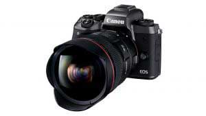 Canon EOS M5 Big lens