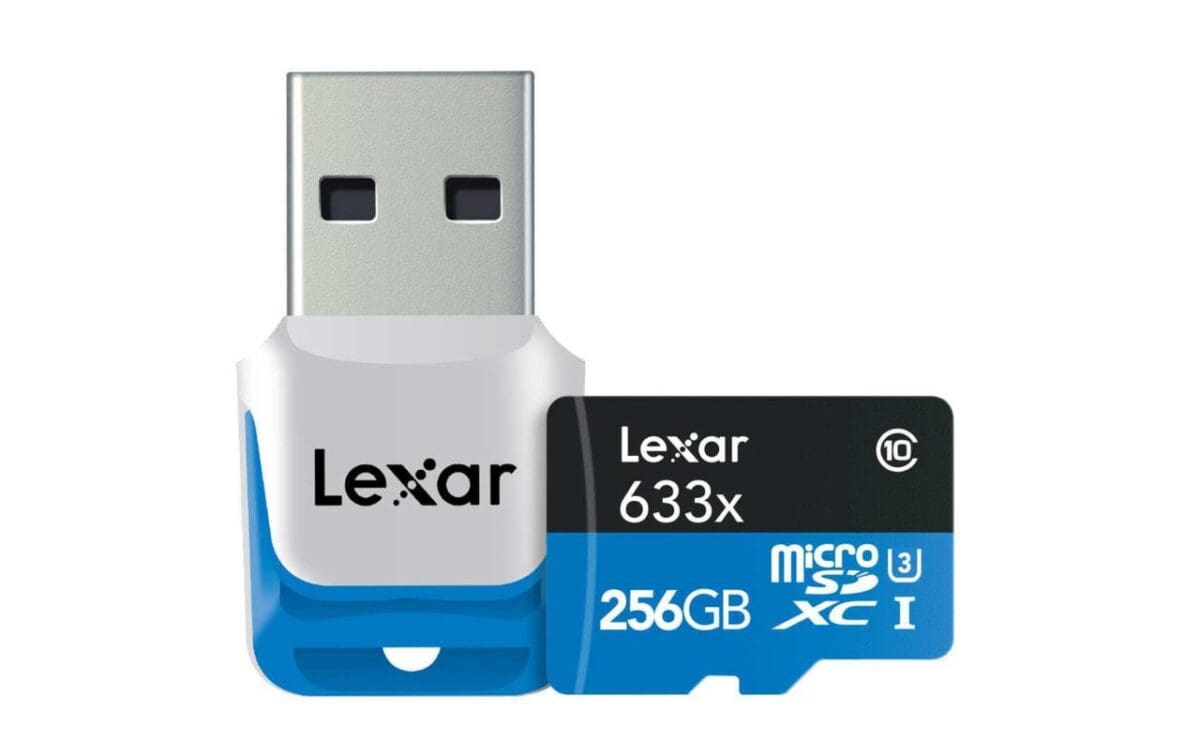 Lear launches 256GB microSD card