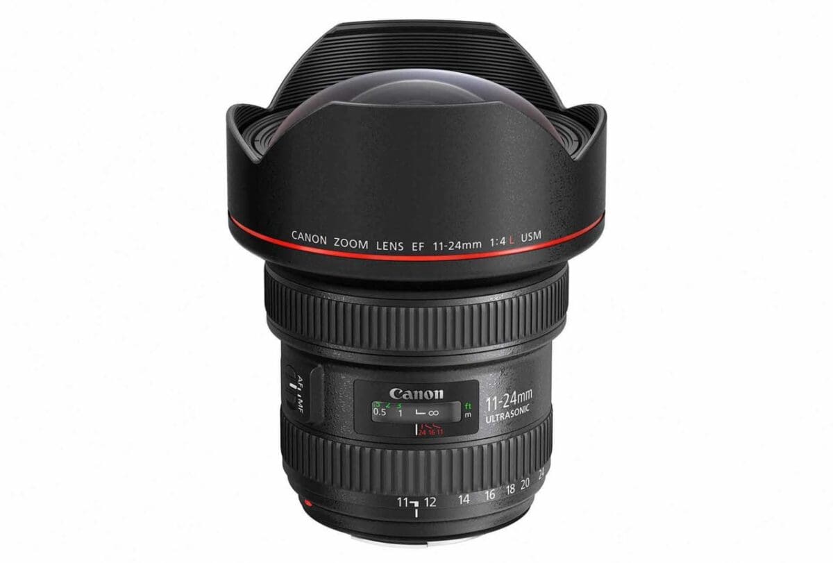 Best Canon EF lenses: 01 Canon EF 11-24mm f/4L USM, £2,800
