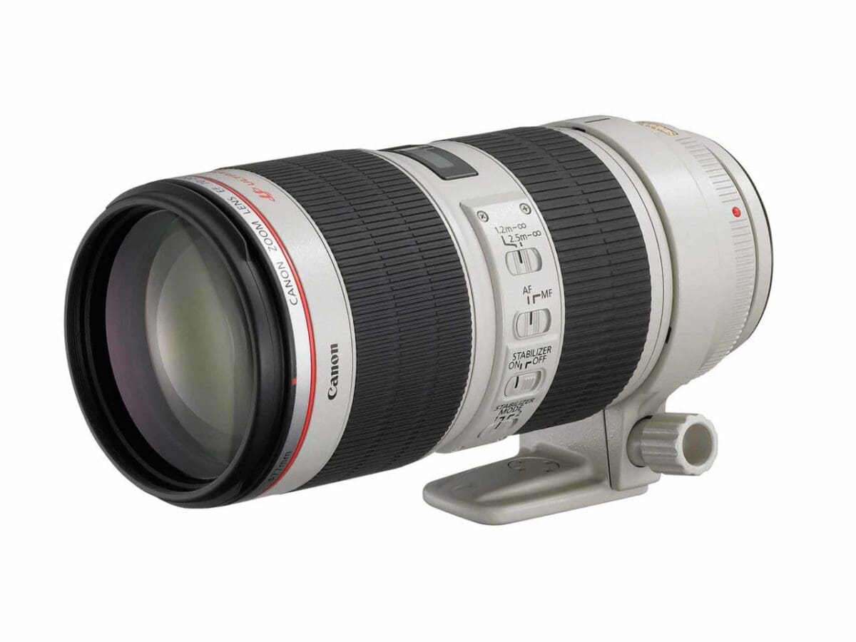 Best Canon EF lenses: 03 Canon EF 70-200mm f/2.8L IS II USM, £1,500
