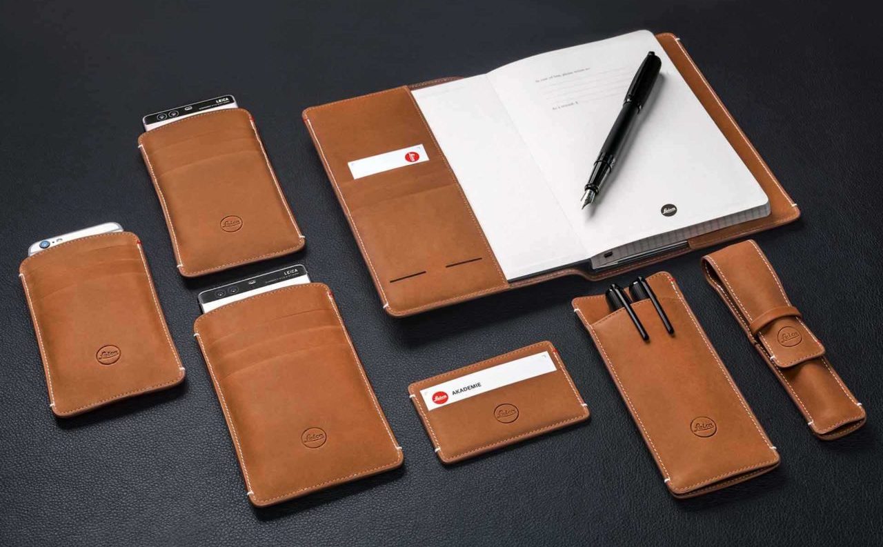 Leica launches leather accessories for iPhone, Huawei P9