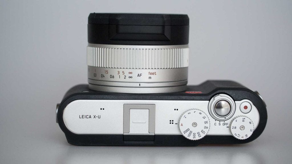 Leica X-U (Typ 113) top