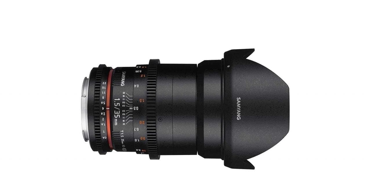 Daily Deal: save up to 20% on Samyang’s 35mm T1.5 video lens