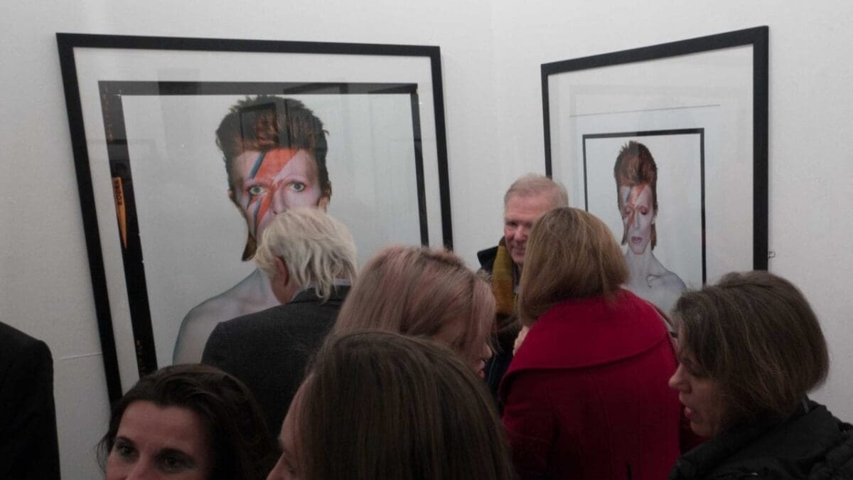 Bowie by Duffy exhibition private view
