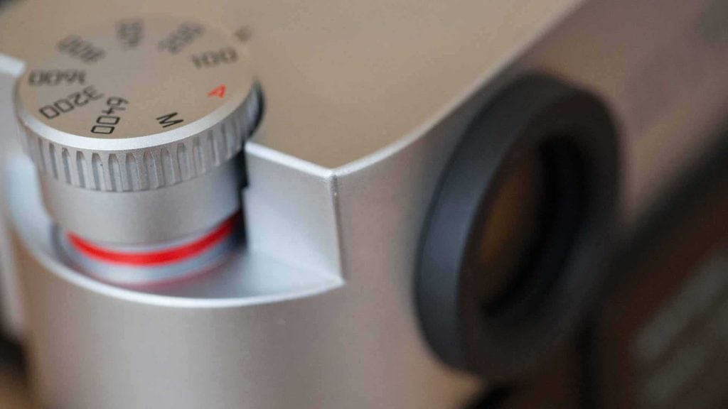 Leica M10 sensitivity dial