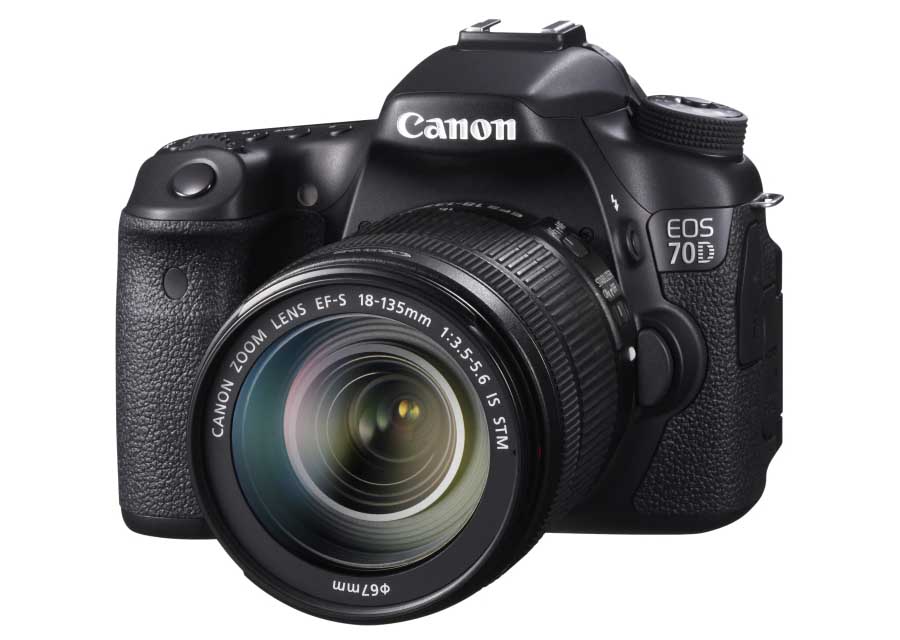 Best AF in old cameras: 04 Canon EOS 70D
