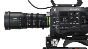 Fuji MK 18-55mm on a Sony video camera