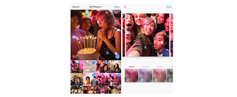 Instagram rolls out multiple photo post feature