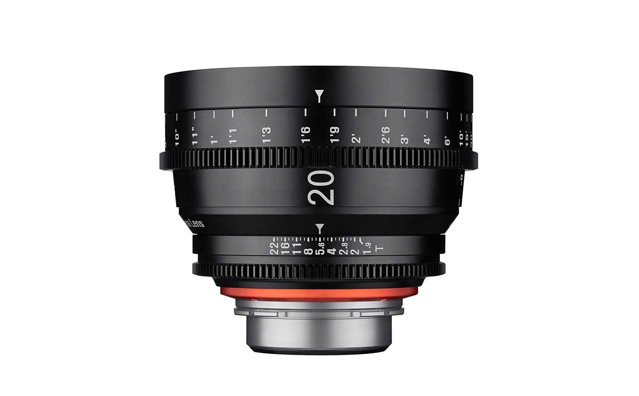 Samyang debuts XEEN 20mm T1.9 cine lens