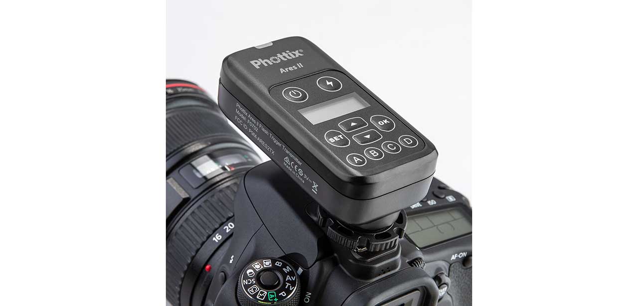 Phottix launches 16-channel Ares II flash trigger