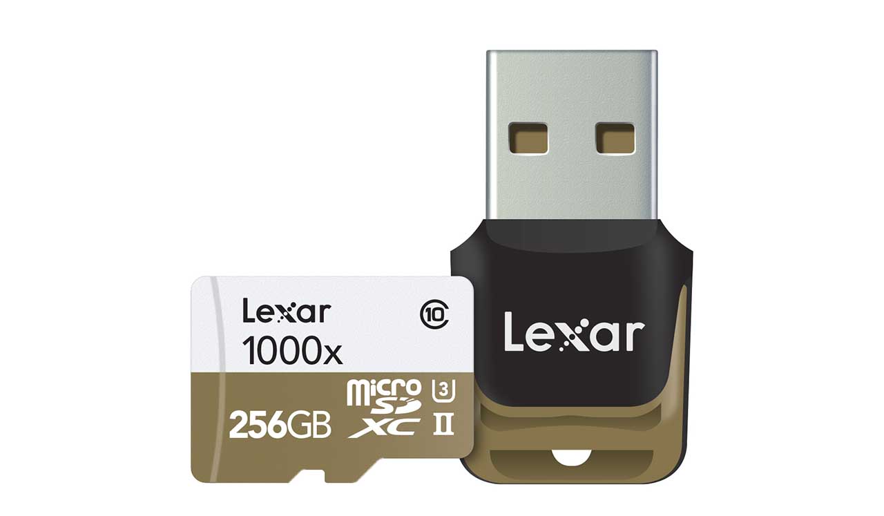 New Lexar MicroSD card