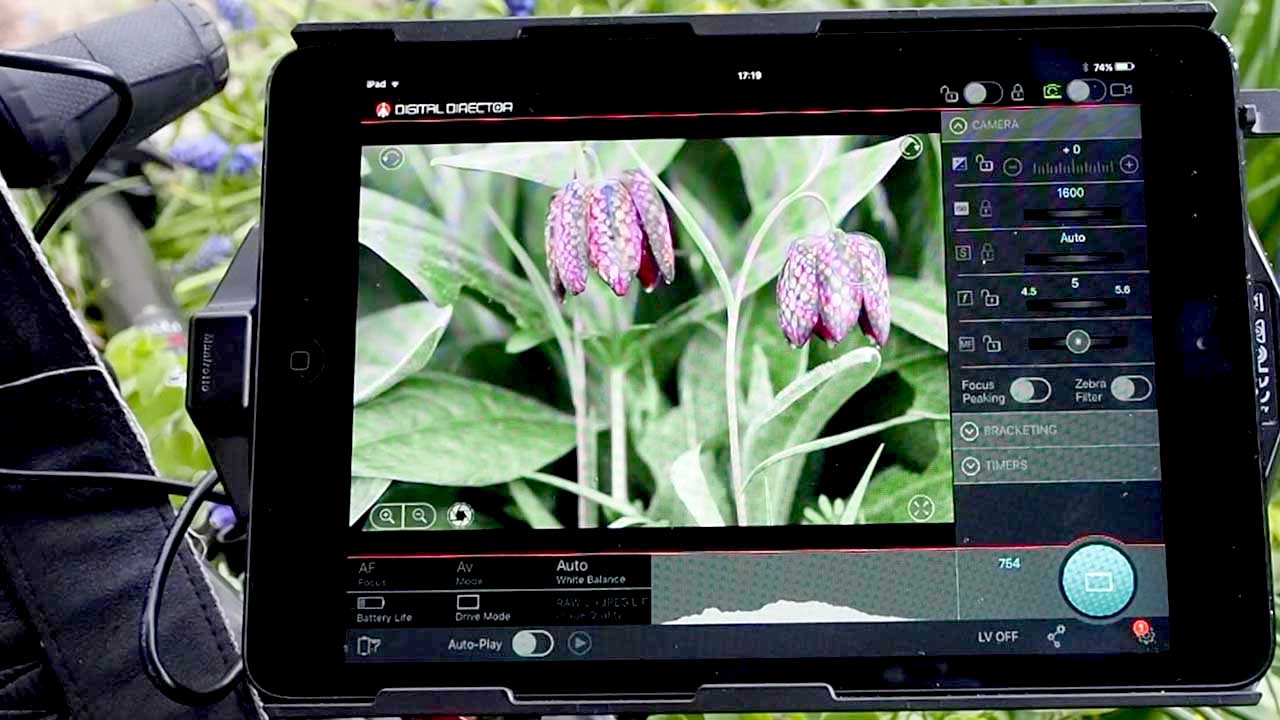 Manfrotto Digital Director open app