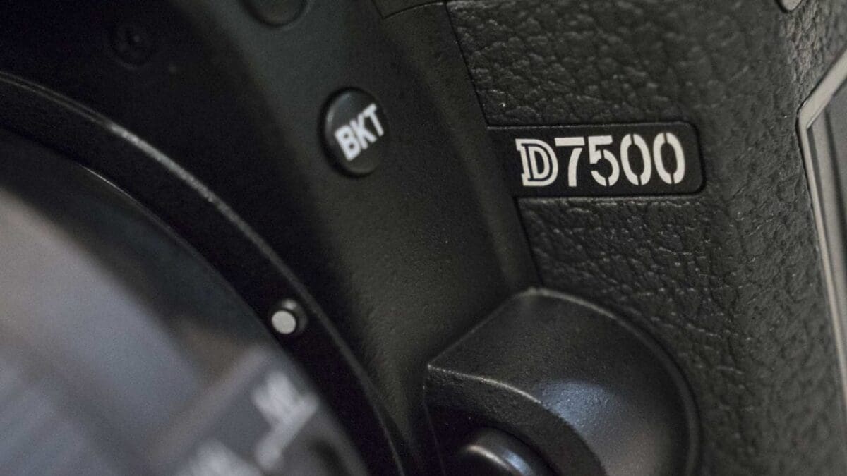 Nikon D7500 name badge