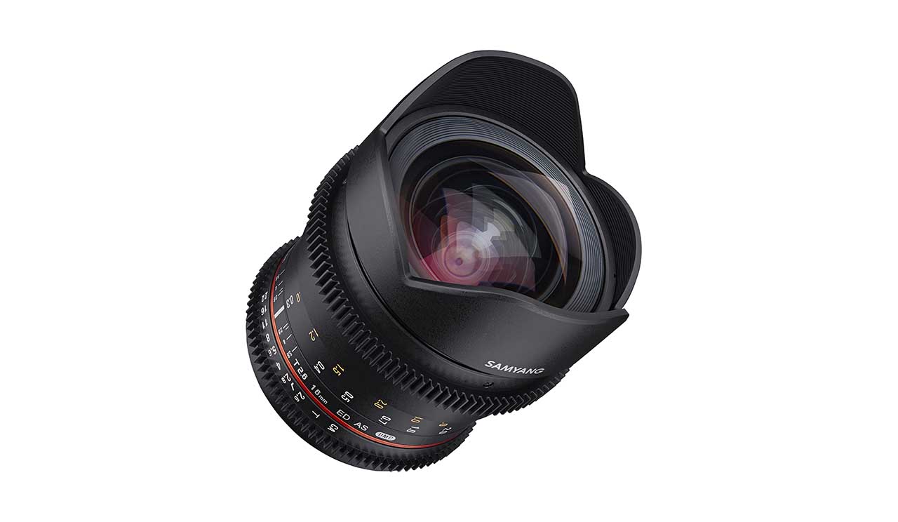 Samyang launches VDSLR 16mm T2.6 cine lens