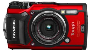 Olympus Tough TG-5 Announced - shown in red