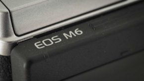 Canon EOS M6 review - Camera Name Badge