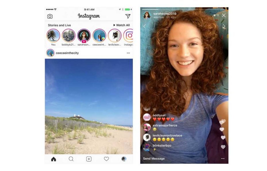 Instagram Live videos can now be saved in Stories for 24 hours
