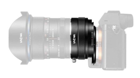New Laowa Magic Shift Converter for Sony E-mount corrects converging verticals