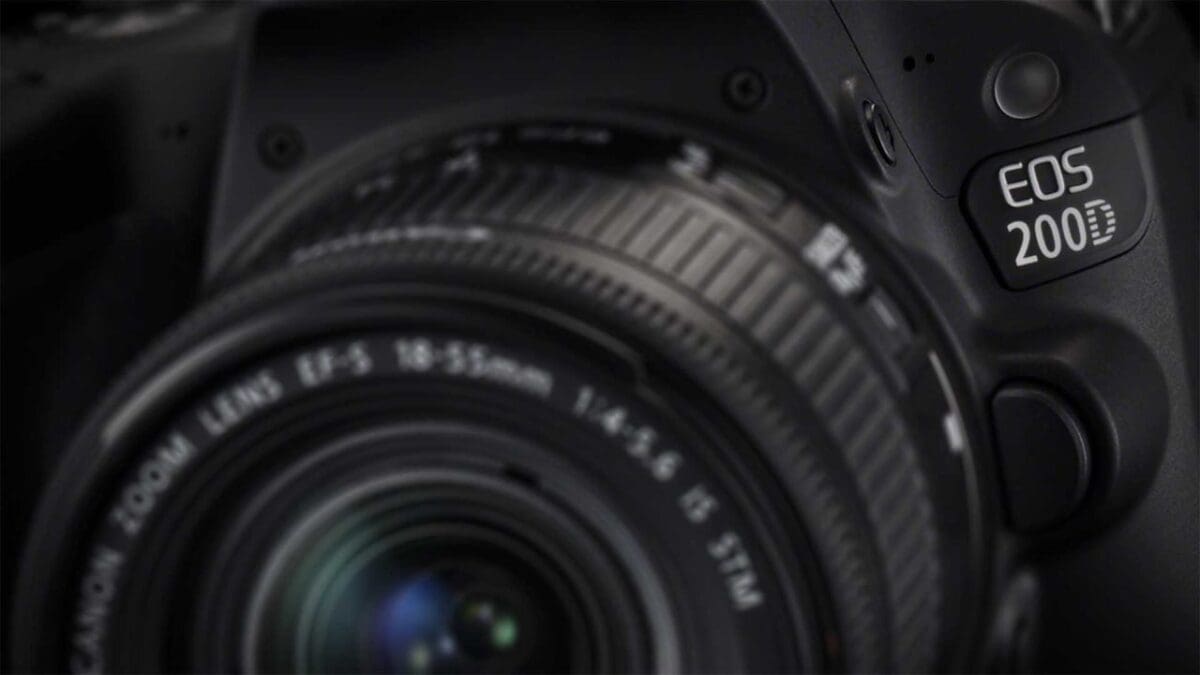 Canon EOS 200D / Rebel SL2 Review Name Badge