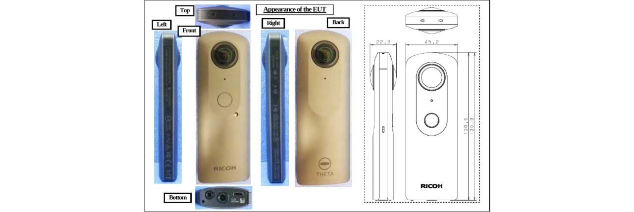 First images of Ricoh Theta V posted online
