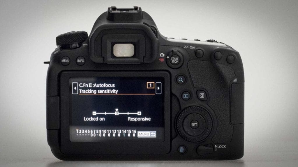 Canon EOS 6D Mark II Review: Customising the C-AF
