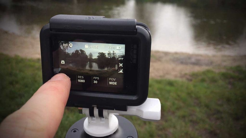 How to shoot a time lapse video with a GoPro Hero 6 Black Step 01