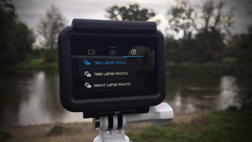 How to shoot a time lapse video with a GoPro Hero 6 Black Step 02