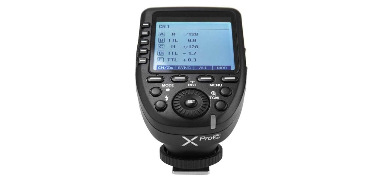 Godox launches budget XPRO-C wireless flash trigger for Canon cameras