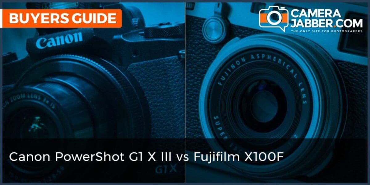 Canon PowerShot G1 X Mark III vs Fujifilm X100F