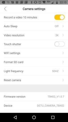 How to use the DETU Twin Camera app