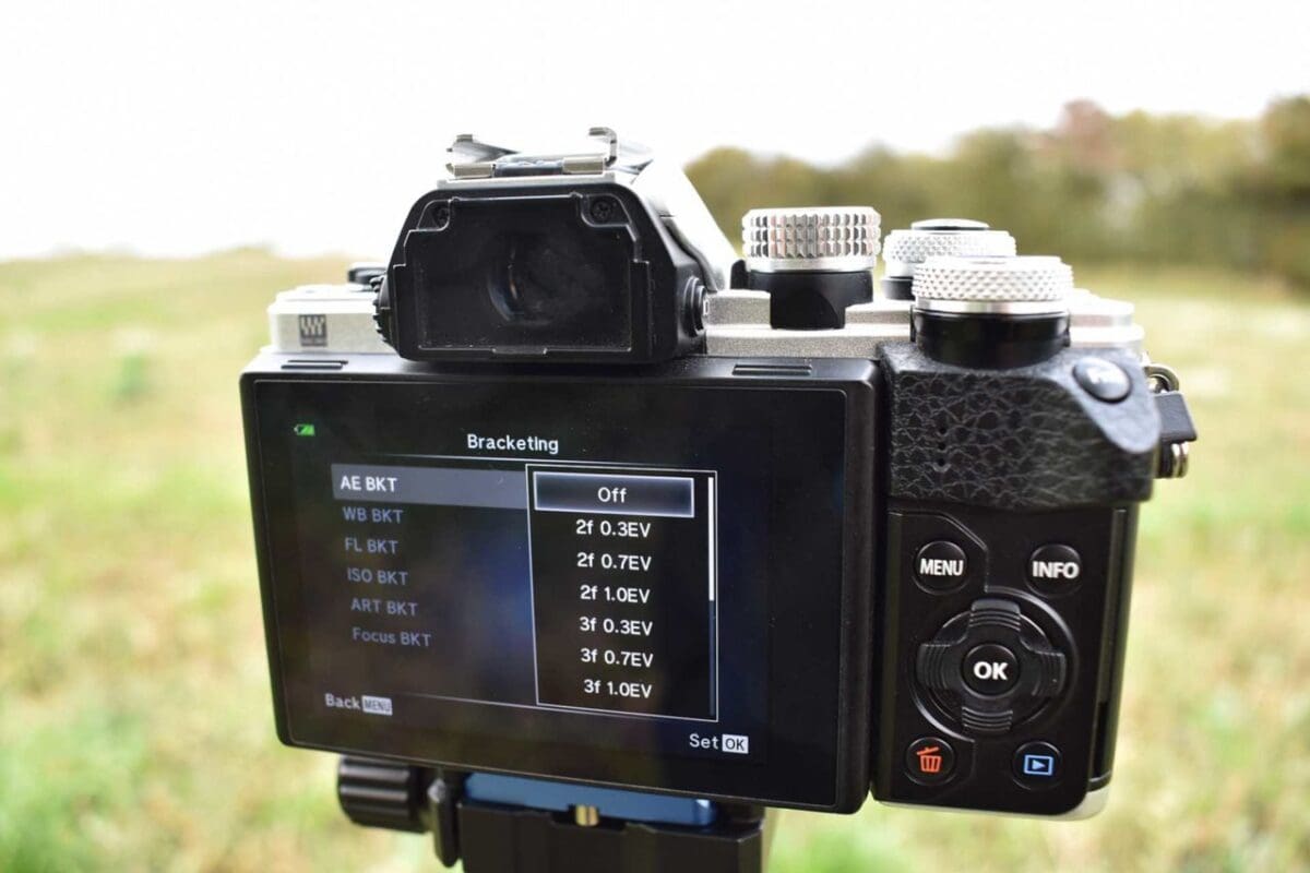 How to set up exposure bracketing on your camera