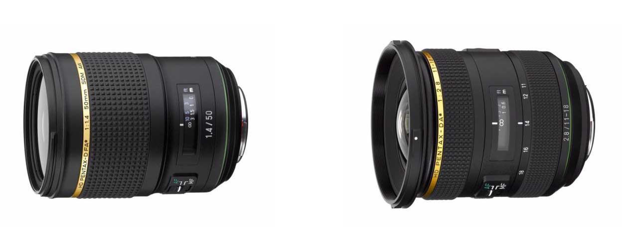 Ricoh launches HD PENTAX-D FA 50mm f/1.4 SDM AW, 11-18mm f/2.8 lenses