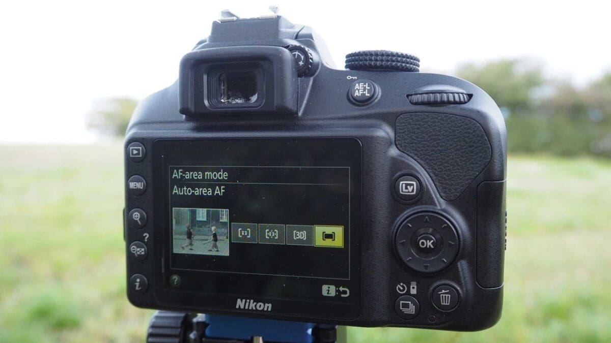 What are the Nikon D3400’s focus modes?