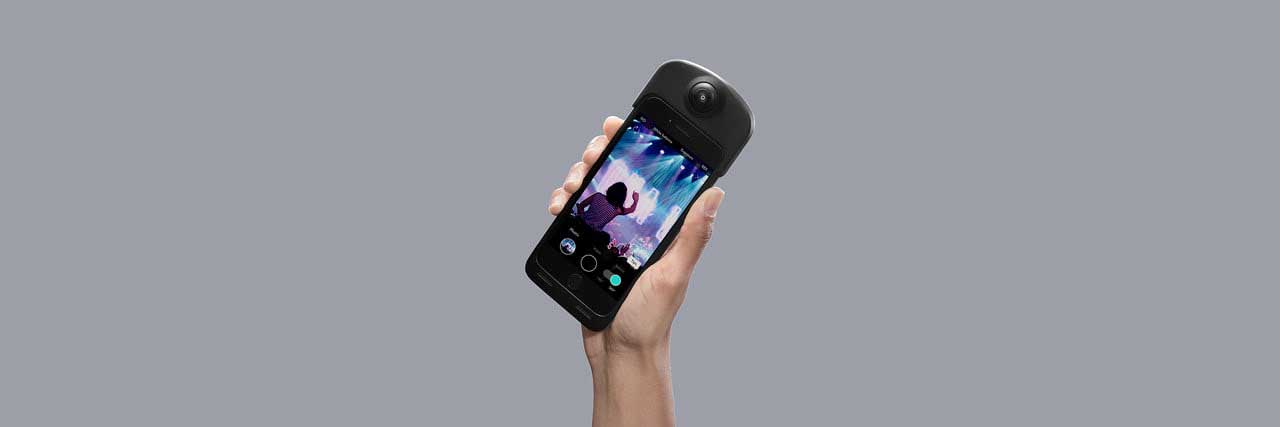 ION360 launches smartphone case that doubles as a 360 camera