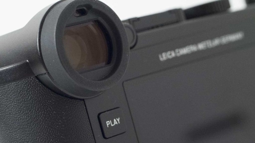 Leica CL Review: EVF