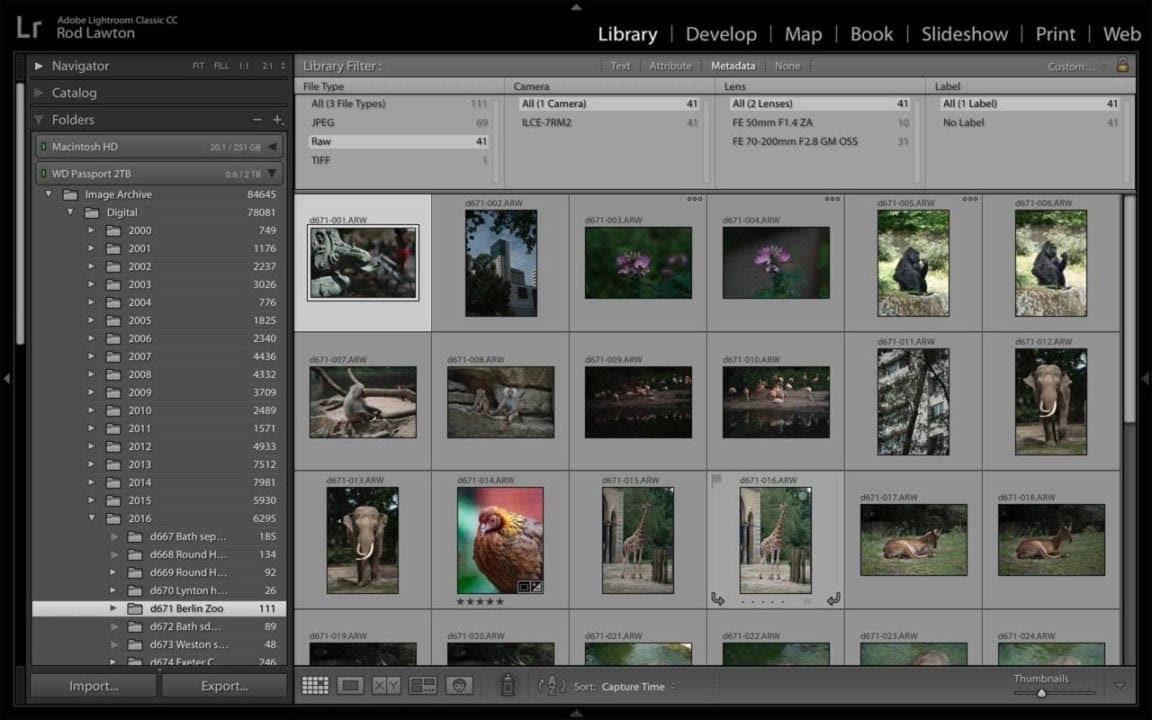 Lightroom Classic Review: organise your images