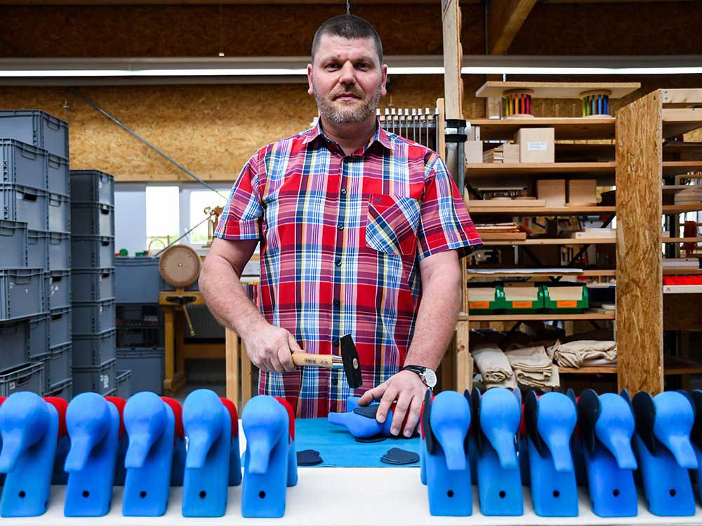 Daniel Aust, 43 Toy maker, GRIMM’s Spiel und Holz Design, Hochdorf (Germany)