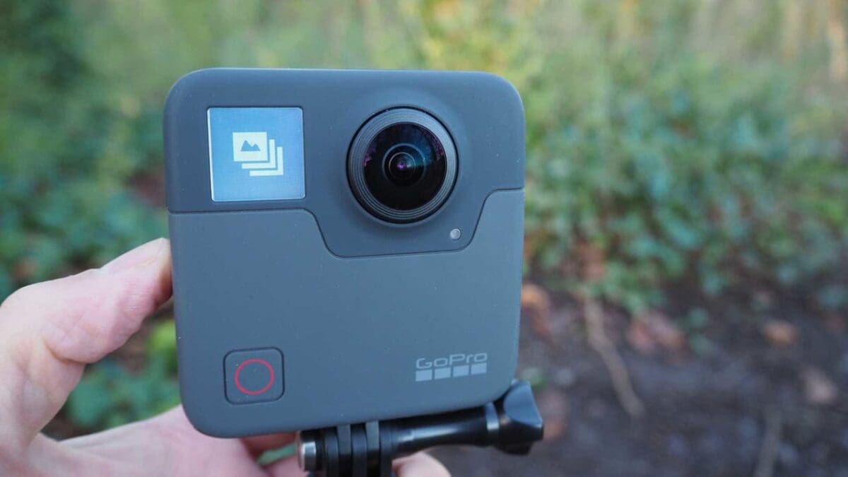 Setting up the GoPro Fusion to shoot 360 photos