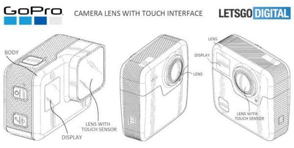 GoPro patents new camera lens with touch sensor