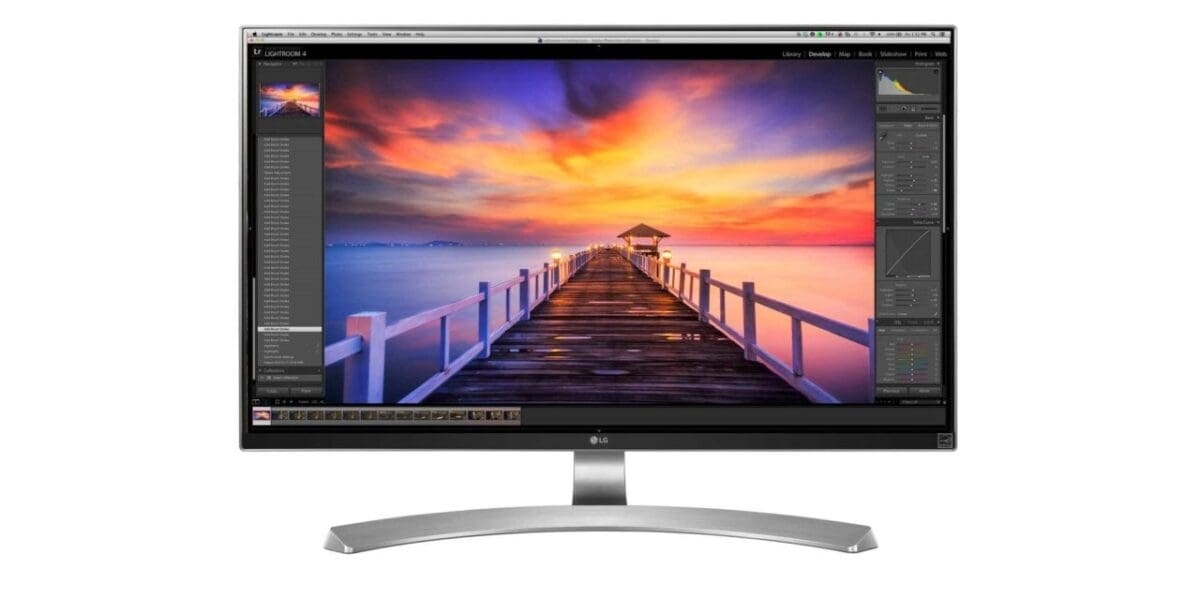 Best monitor for photo editing: LG 27UD88-W