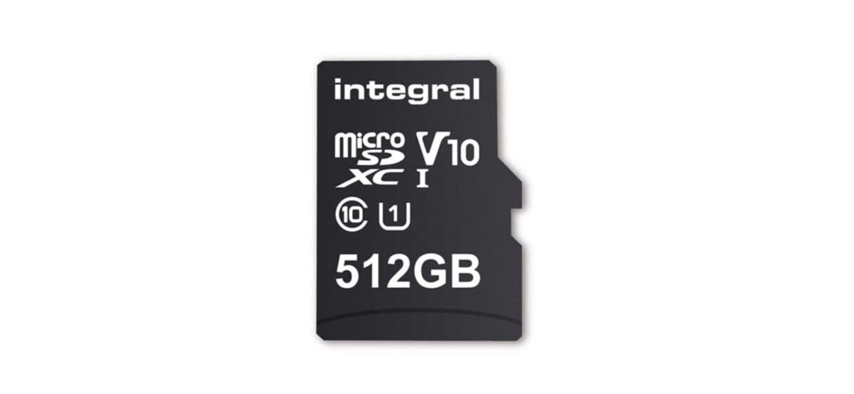 Integral launches world’s biggest microSD card at 512GB