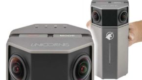 Unicornis 360 camera shoots 4K with realtime stitching, livestreaming