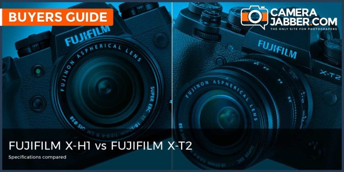 Fujifilm X-H1 vs Fujifilm X-T2: Key Specs Compared