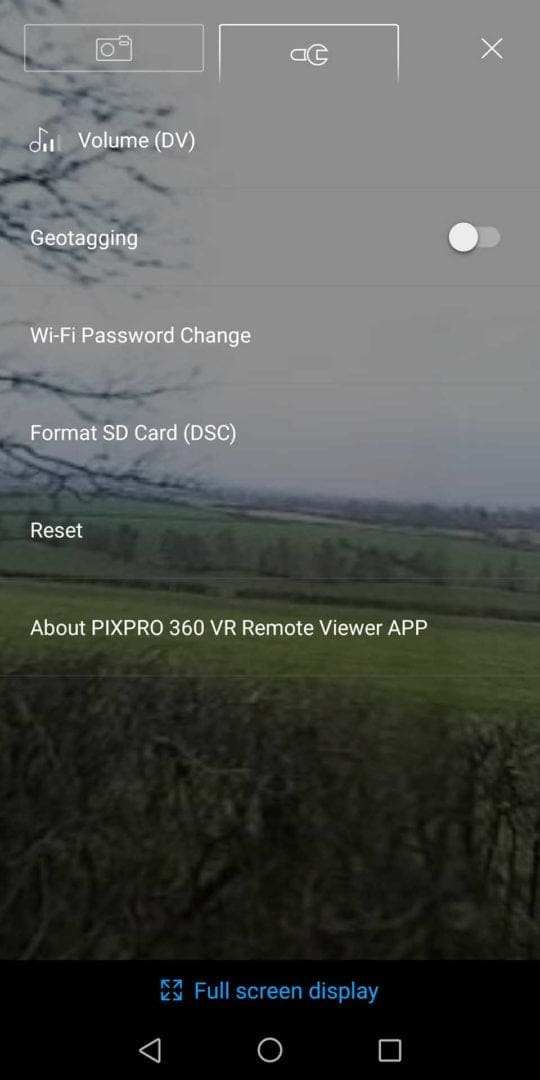 Kodak PixPro 4KVR360 / Orbit360 4K review: using the app
